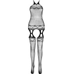 PASSION - ECO COLLECTION BODYSTOCKING ECO BS006 BIALY